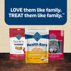 Health Bars Crunchy Dog Biscuits, Oven-Baked Dog Treats Made with Natural Ingredients, Bananas & Yogurt, 16-Oz Bag