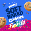Mini Soft Baked Cookies, Funfetti, Snack Bags, 10 Ct, 10 Oz