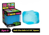 Schylling Needoh Nice Cube Sensory Nice-Sicle Stress Relief Squishy Cube Anti-Anxiety Squeeze Object For Focus ADHD Population