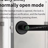 KERUI Tuya Smart Life Fingerprint Door Lock Bluetooth Electronic Door Lock Fingerprint/Password/Tuya APP/Key/Card Unlock