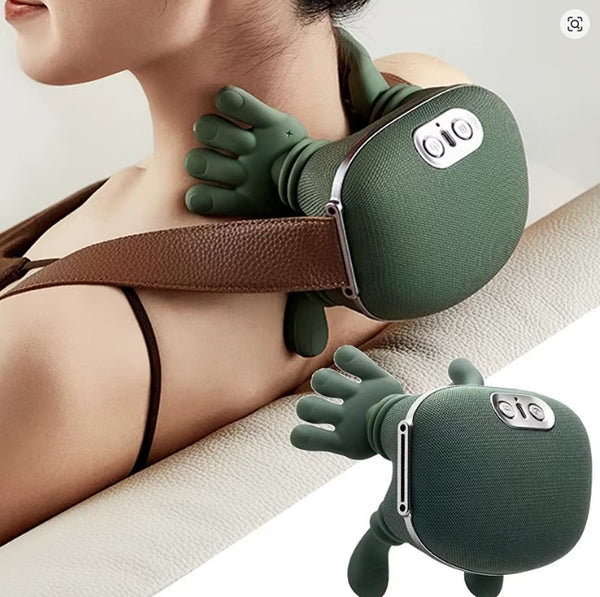 2025 Bionic Neck Shoulder Massager N7 Kneading Massager Shawl 3-Level Modes Neck Cervical Waist Leg Body Muscles Massage Pillow