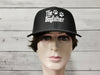 Embroidered the Dogfather Paw Hat, Best Dog Dad Hats, Father'S Day Trucker Hat for Men, Mesh Outdoor Travel Baseball Cap