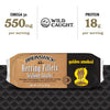 Golden Smoked Herring Fillets, 3.25 Oz Can - 18G Protein per Serving - Gluten Free, Keto Friendly - Great for Pasta & Seafood Recipes