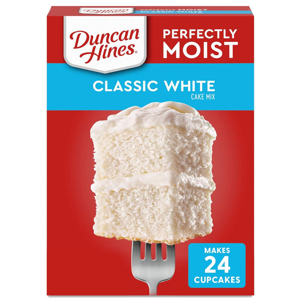 Classic Cake Mix, White, 15.25 Oz