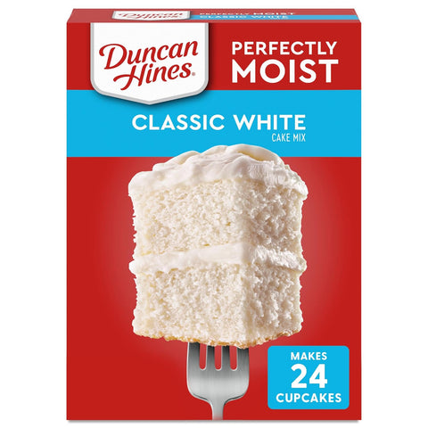 Classic Cake Mix, White, 15.25 Oz