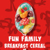 Fruity Breakfast Cereal, 6 Fruity Shapes, Whole Grain, Family Size, 16.1 OZ