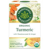 Tea, Organic Turmeric W/Meadowsweet & Ginger, Supports a Healthy Response to Inflammation, 16 Tea Bags