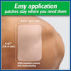 Pain Relieving Patch, LARGE, 6 Count, for Back, Neck, Shoulder, Knee Pain and Muscle Soreness, 8 Hour Pain Relief