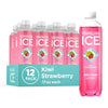 , Kiwi Strawberry Sparkling Water, Zero Sugar Flavored Water, with Antioxidants and Vitamins, Zero Sugar, 17 Fl Oz Bottles (Pack of 12)