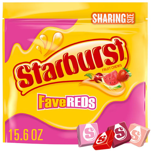 Favereds Fruit Chews Chewy Candy, Sharing Size, 15.6 Oz Bag
