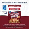 Applewood Smoke Seasoned Tuna, 2.5 Oz Pouch - Ready to Eat - Wild Caught Tuna Packet - 15G Protein per Serving - Gluten Free