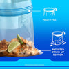 Gallon Food Storage Freezer Bags, New Stay Open Design with Stand-Up Bottom, Easy to Fill, 14 Count