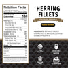 Golden Smoked Herring Fillets, 3.25 Oz Can - 18G Protein per Serving - Gluten Free, Keto Friendly - Great for Pasta & Seafood Recipes
