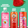 , Kiwi Strawberry Sparkling Water, Zero Sugar Flavored Water, with Antioxidants and Vitamins, Zero Sugar, 17 Fl Oz Bottles (Pack of 12)