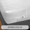 Waterproof Mattress Protector and Mattress Cover, Encased Zippered Fit, Twin, Packaging May Vary