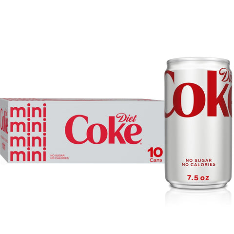 Mini-Can 7.5Oz, 10 Pack (Package May Vary)