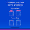 Gallon Food Storage Freezer Bags, New Stay Open Design with Stand-Up Bottom, Easy to Fill, 14 Count
