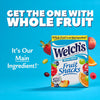 Fruit Snacks, Mixed Fruit Snack Box, Gluten Free, 0.8Oz Snack Packs (Pack of 40)