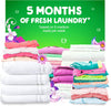 Flings! 3-In-1 Laundry Detergent Soap Pods, Moonlight Breeze Scent, 3 Bag Value Pack, 111 Count, HE Compatible, 37 Count (Pack of 3)