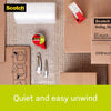 Scotch Sure Start Shipping Packaging Tape, 1.88"X 38.2 Yd, Designed for Packing, Shipping and Mailing, Quiet Unwind, No Splitting or Tearing, 1.5" Core, Clear, 1 Dispensered Roll