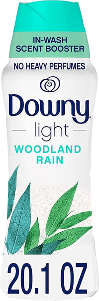 Light Laundry Scent Booster Beads for Washer, Woodland Rain, 20.1 Oz, with No Heavy Perfumes