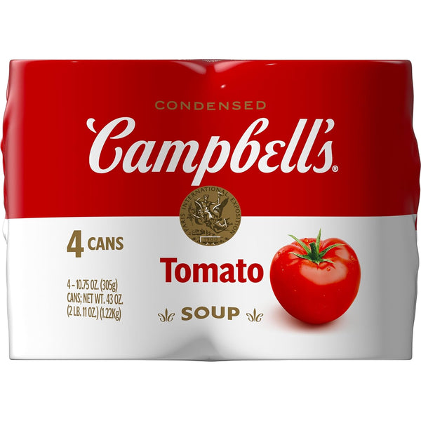 Condensed Tomato Soup, 10.75 Oz Can (4 Pack)
