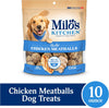 Chicken Meatballs Dog Treats, 10 Ounce