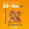 Dentastix Chewy Chunx Large Dog Dental Treats Chicken Flavor, 13.5 Oz. Bag