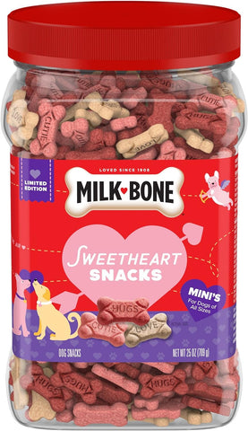 Limited Edition Valentine'S Sweetheart Snacks Mini’S Dog Treats, 25 Ounce (Pack of 1)