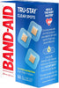 Brand Tru-Stay Clear Spots Bandages for Discreet First Aid, All One Size, 50 Count
