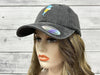 Embroidered Argentina Flag Hat for Men Women Kids, Washed Black Snapback Trucker Hat Baseball Cap Adjustable Dad Hats Unisex