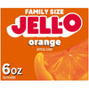 Orange Artificially Flavored Gelatin Dessert Mix, Family Size, 6 Oz Box