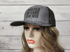 I Paused My Game to Be Here Hat, Funny Video Gamer Humor Joke Trucker Hat Baseball Cap for Men Women, Outdoor Dad Hat