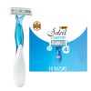 Soleil Comfort Women'S Disposable 4 Blade Razors, Perfect for Shaving Needs, Razor Gift Sets for Women, 10-Pack