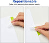 Multiuse Ultra Tabs, 2" X 1.5", 2-Side Writable, Neon Pink/Green/Orange, 24 Repositionable Tabs (74753)