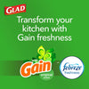 Tall Kitchen Trash Bags 13 Gallon, Gain Original Garbage Bags, Odorshield with Drawstring, 110 Count
