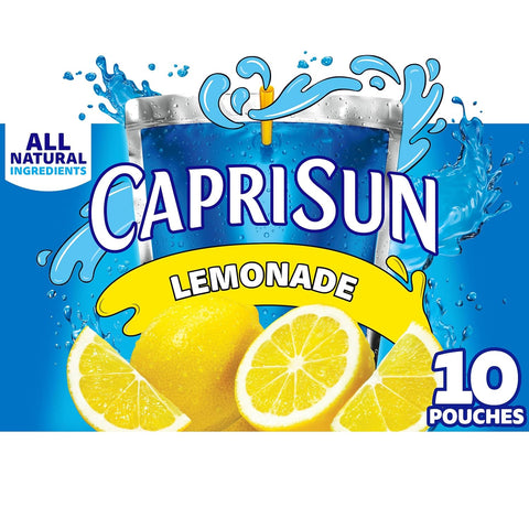 Lemonade Drink, 10 Ct Box, 6 Fl Oz Pouches