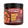 Beef Flavored Broth Base, Granulated Beef Flavored Bouillon, Versatile Usage, Season-To-Taste, Easy-To-Store, 12 Oz Jar (Pack of 1)