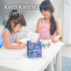 Anti-Viral Facial Tissues, Classroom or Office Tissue, 4 Cube Boxes, 55 Tissues per Box, 3-Ply (220 Total Tissues)