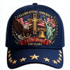 US 250th Anniversary Hat Denim Baseball Cap Patriotic 1776–2026 American
