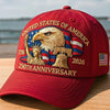 US 250th Anniversary Hat Denim Baseball Cap Patriotic 1776–2026 American